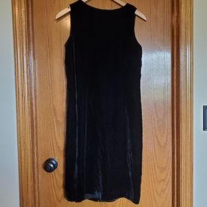 Field Manor ~ Little Black Velvet Dress